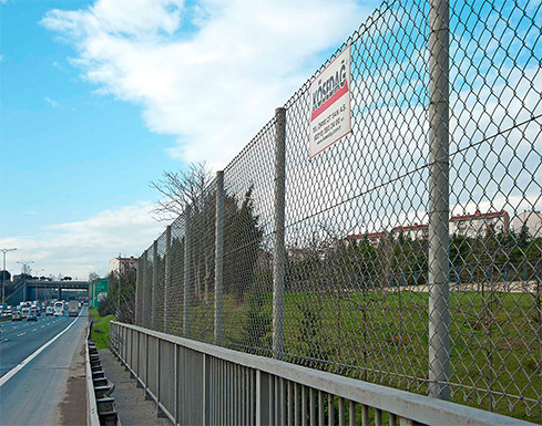 Galvanized Chain Link Wire Fences