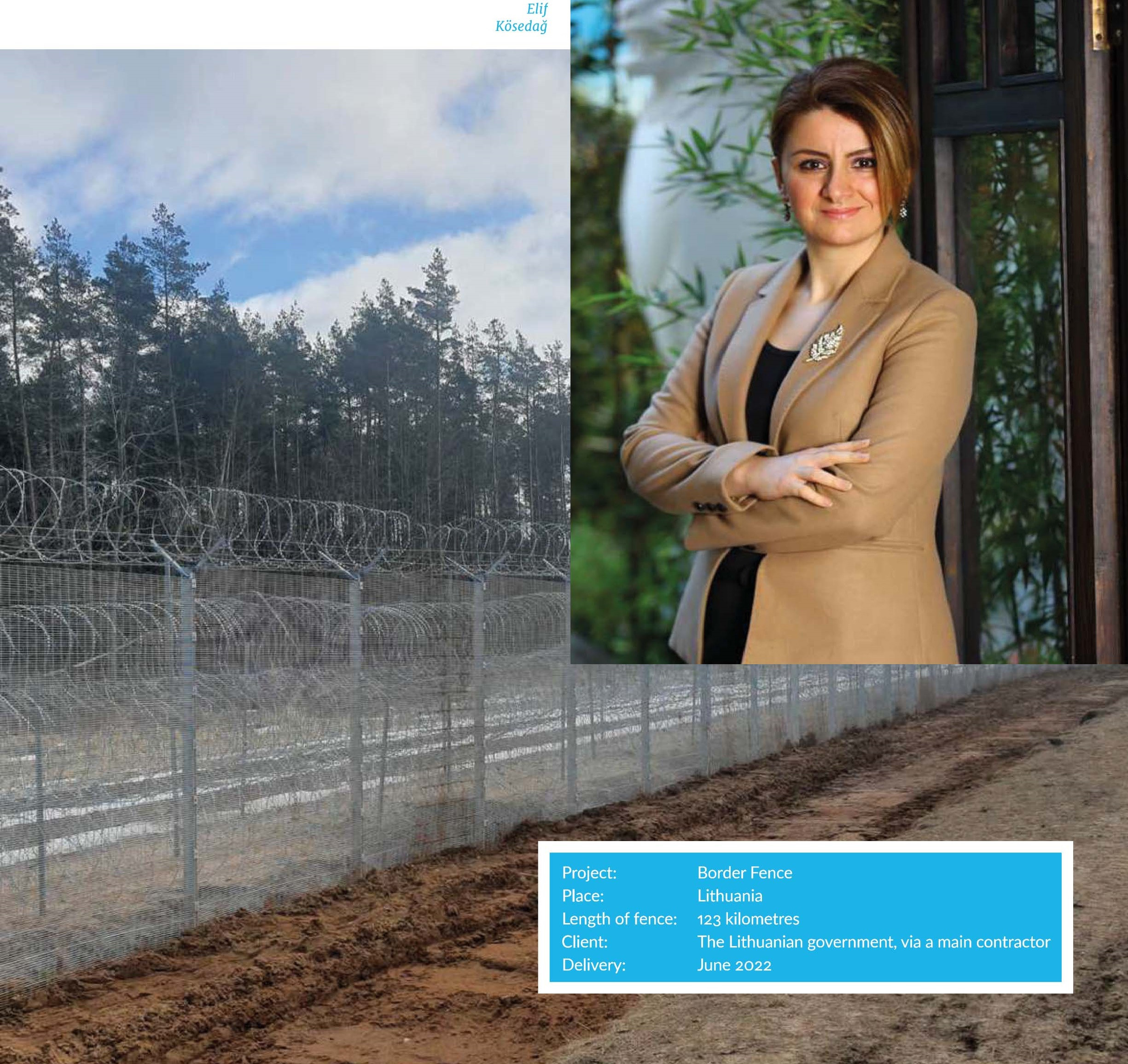 Lithuania Border Fence Project by Kosedag